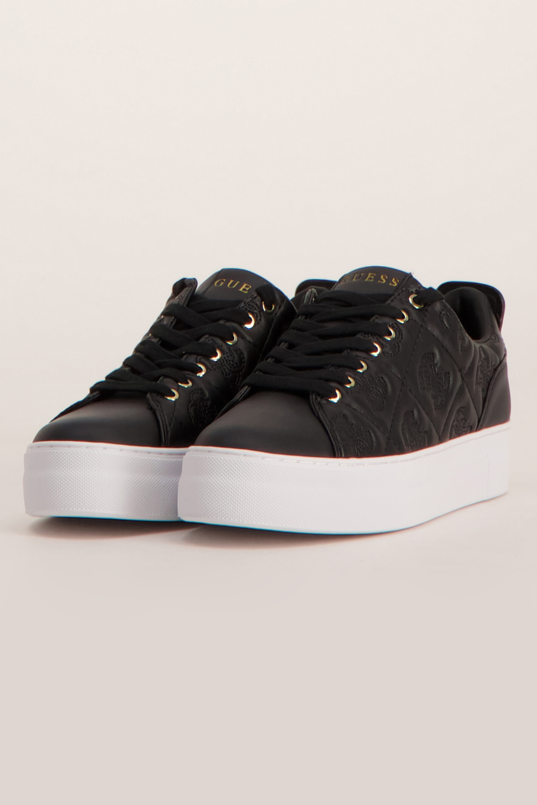 Sneakers discount guess zwart